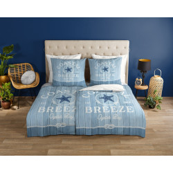Sengesæt Breeze 100% bomuld med maritim motiv fra MyTrendyHome.dk