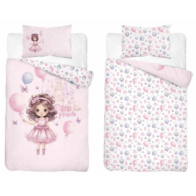 5141 A Børnesengetøj Little Princess med Princesser fra MyTrendyHome.dk.jpg