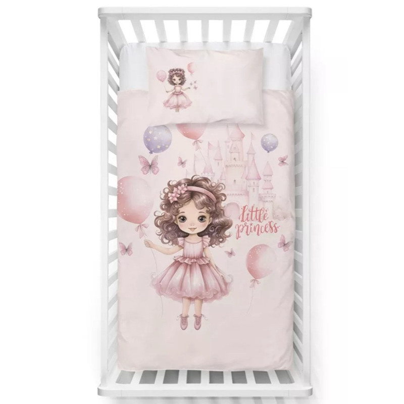 5141 B Børnesengetøj Little Princess med Princesser fra MyTrendyHome.dk.