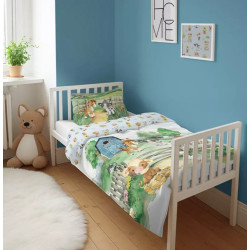 5140_b Børnesengetøj Farm med sjove dyr fra MyTrendyHome.dk.