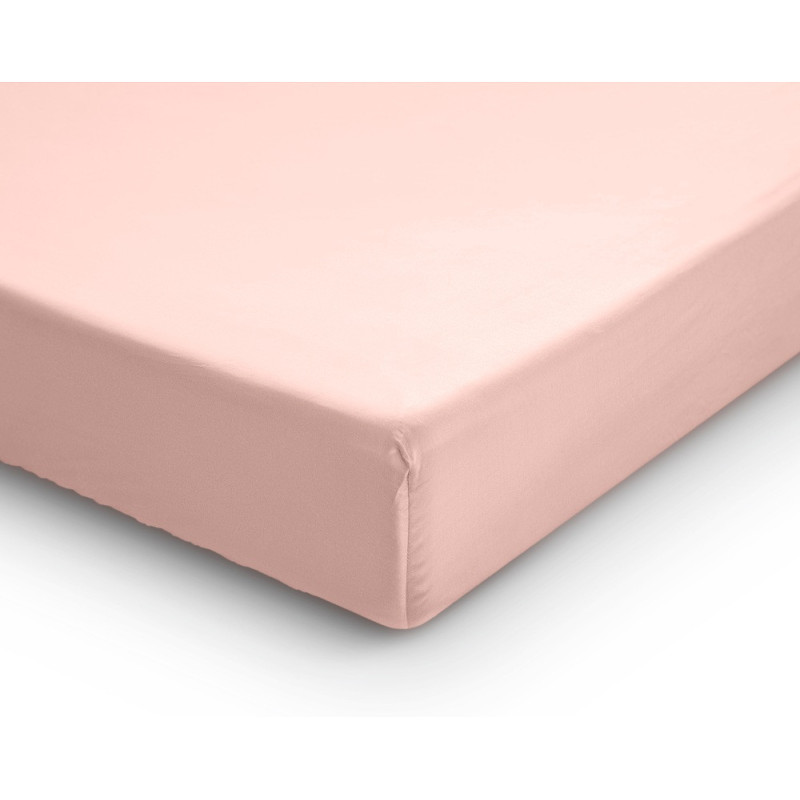 Satin Split Faconlagen Lyse Rosa i ren Bomuld fra MytrendyHome.dk