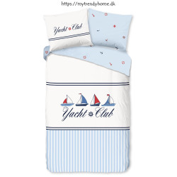 Frisk Maritim Stemning – Yachtclub Sengesæt i Luksus Bomuld fra MyTrendyHome.dk