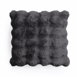 Sofapude i kunstpels Pom pon Rabbit Fur pyntepude