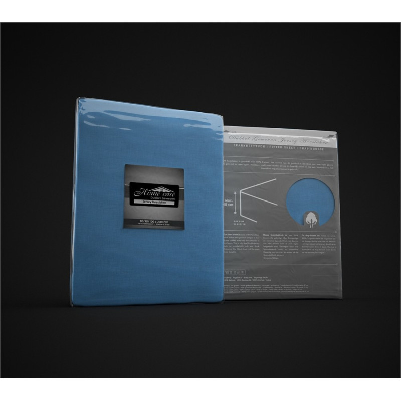 Faconlagen Double Jersey 220 gr. Straight Pack Blue