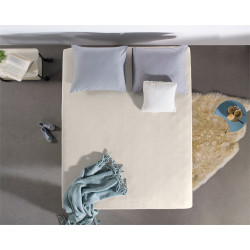 Faconlagen Double Jersey Cream