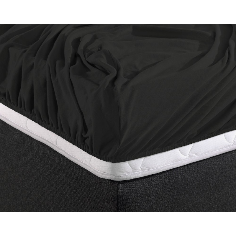 Faconlagen Double Jersey Black