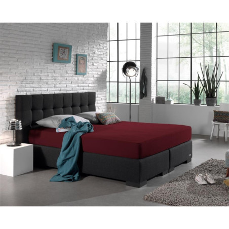 Faconlagen Double Jersey Bordeaux