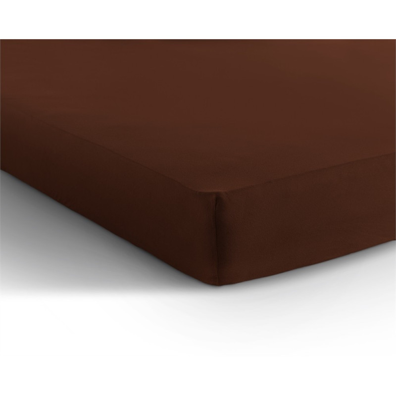 Faconlagen Double Jersey Brown