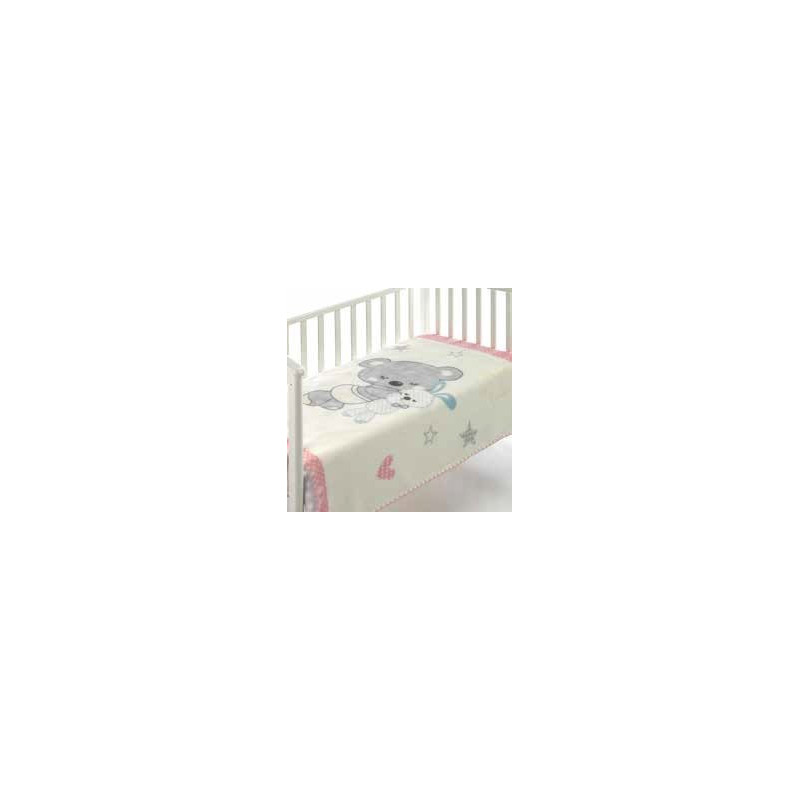 Fleeceplaid til baby Kidz Lille Bamse fra MyTrendyHome.dk