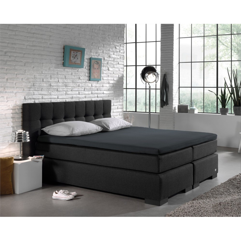 Fitted Sheet Splittopper Jersey Anthracite