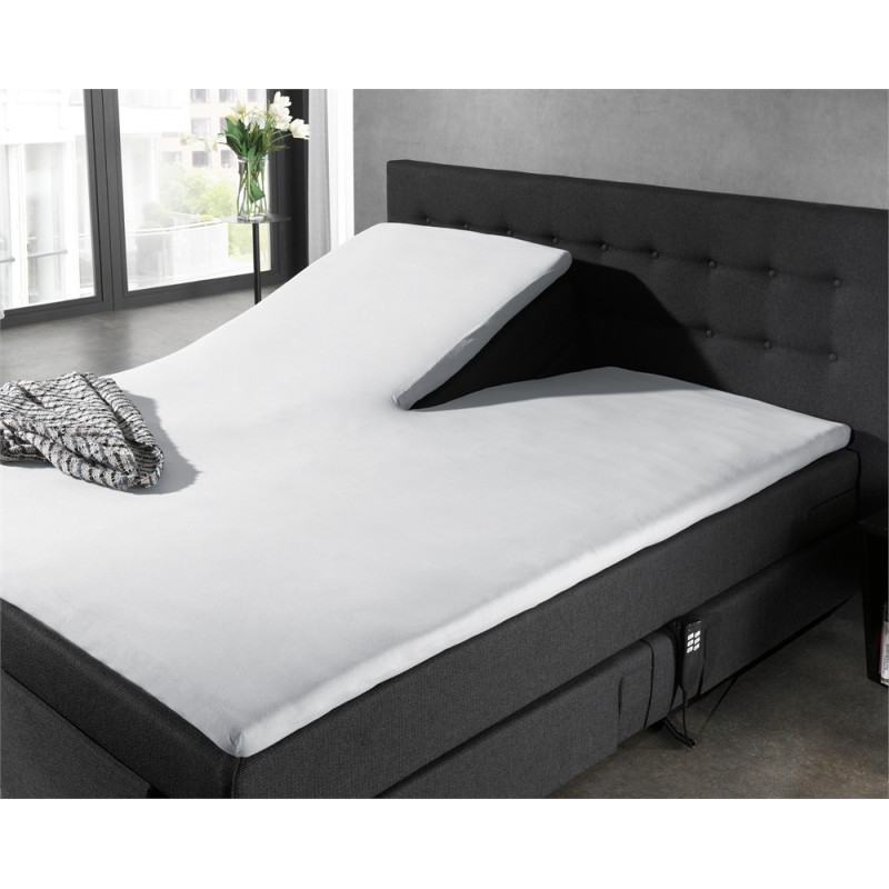 Fitted Sheet Splittopper Jersey Hvid