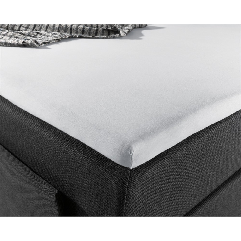 Fitted Sheet Splittopper Jersey Hvid
