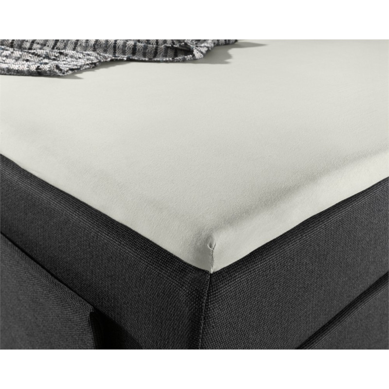 Fitted Sheet Splittopper Jersey Cream