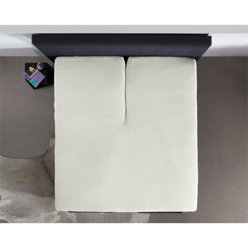 Fitted Sheet Splittopper Jersey Cream