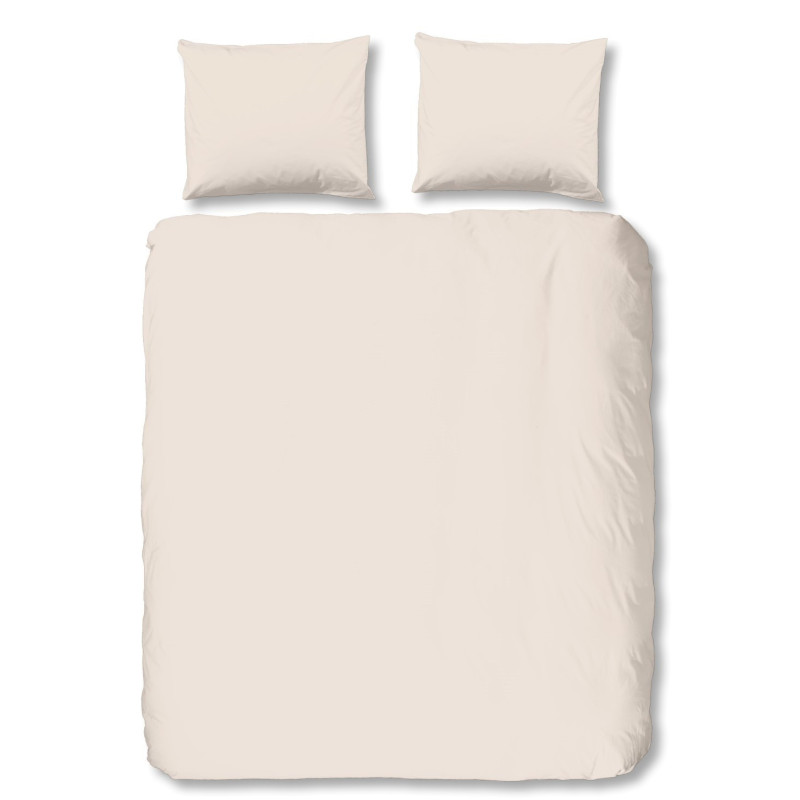 Bedlinen  Good Morning cotton easy care white-sand fra MyTrendyHome.dk