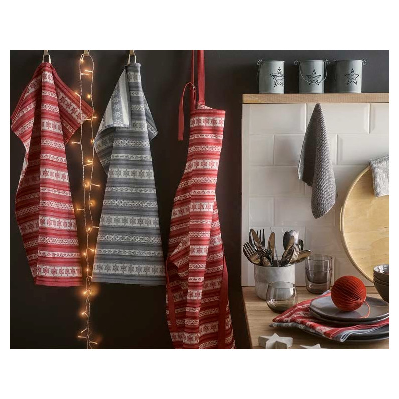 Juleviskestykker SKAGEN i ren bomuld fra MyTrendyHome.dk