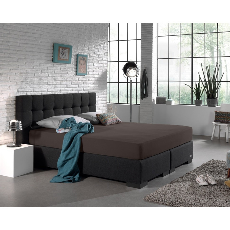 Faconlagen Double Jersey 220 gr. Straight Pack Deep Taupe - MyTrendyHome.dk