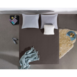 Faconlagen Double Jersey 220 gr. Straight Pack Deep Taupe - MyTrendyHome.dk
