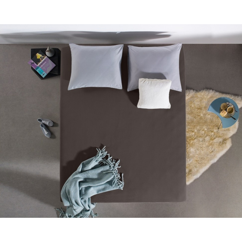 Faconlagen Double Jersey 220 gr. Straight Pack Deep Taupe - MyTrendyHome.dk