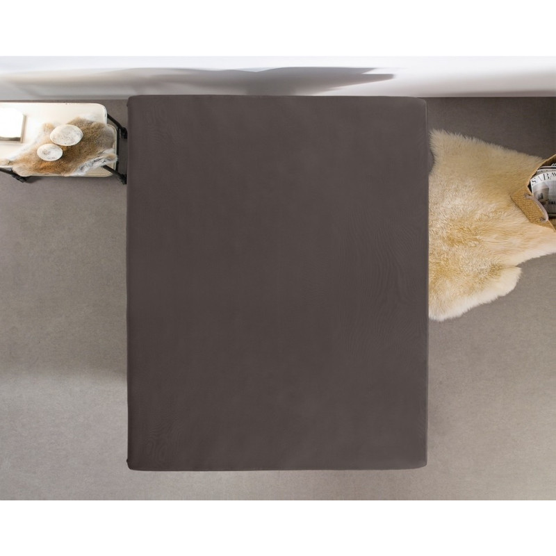 Faconlagen Double Jersey 220 gr. Straight Pack Deep Taupe - MyTrendyHome.dk