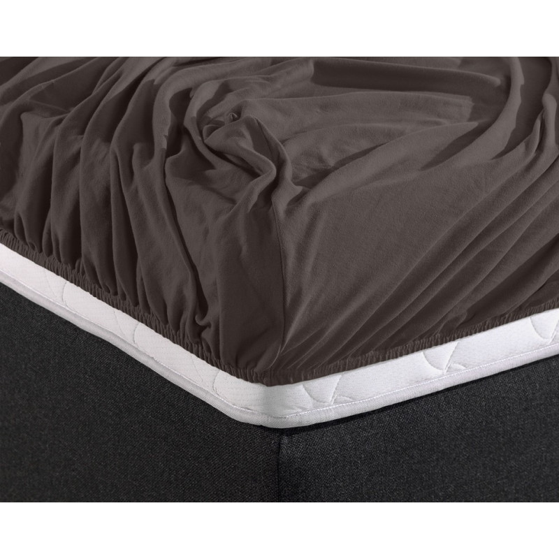 Faconlagen Double Jersey 220 gr. Straight Pack Deep Taupe - MyTrendyHome.dk