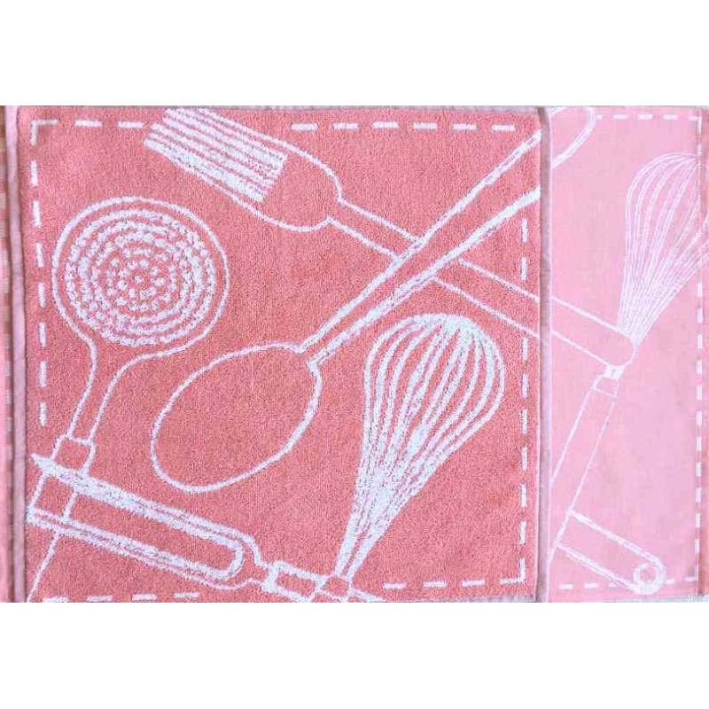 Køkkensæt Tools med viskestykke 50x70 cm og frotte håndklæde 50x50 cm af høj kvaltet af 100% bomuld fra MyTrendyHome.dk