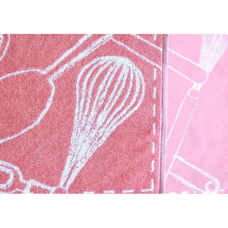 Køkkensæt Tools med viskestykke 50x70 cm og frotte håndklæde 50x50 cm af høj kvaltet af 100% bomuld fra MyTrendyHome.dk