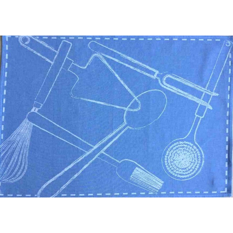 Køkkensæt Tools med viskestykke 50x70 cm og frotte håndklæde 50x50 cm af høj kvaltet af 100% bomuld fra MyTrendyHome.dk