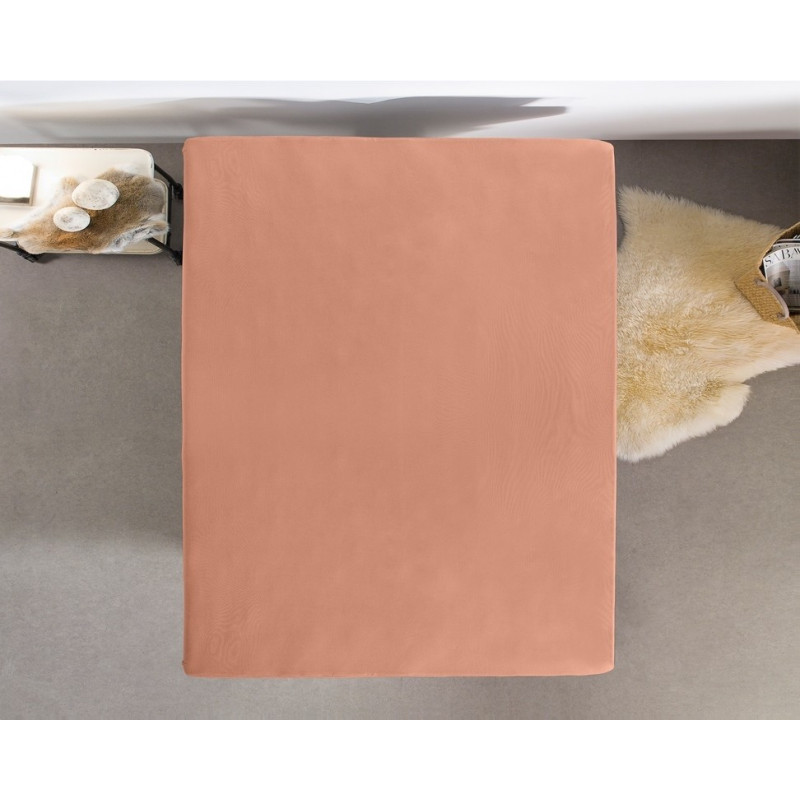 Jersey Stretch Faconlagen 135 gr. - Pastel Orange