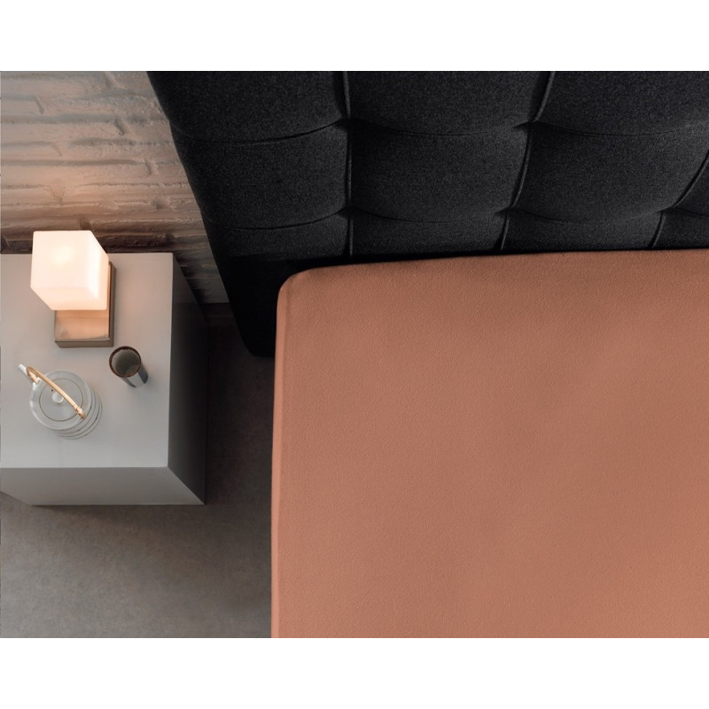 Jersey Stretch Faconlagen 135 gr. - Pastel Orange