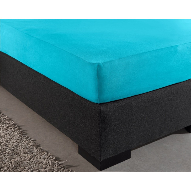 Jersey Stretch Faconlagen 135 gr. - Turquoise