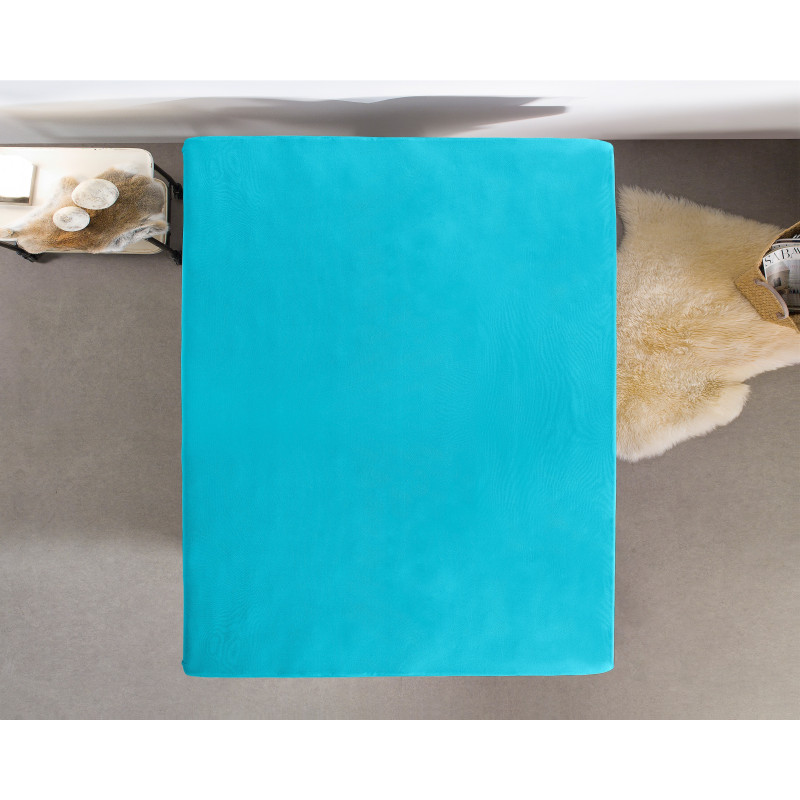 Jersey Stretch Faconlagen 135 gr. - Turquoise