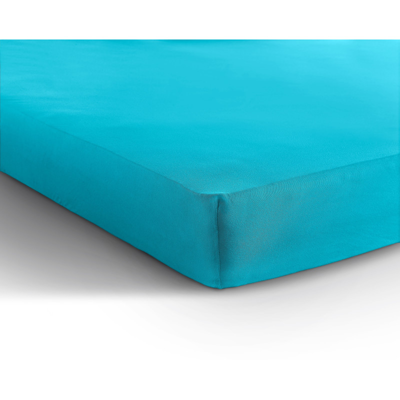 Jersey Stretch Faconlagen 135 gr. - Turquoise